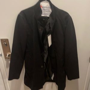 Men’s Zara black military jacket brand new